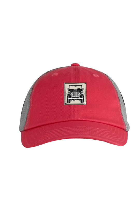 Gray Washed Trucker Cap
